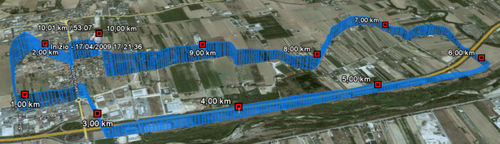 Percorso Pagliare del Tronto 2009 altimetria.jpg